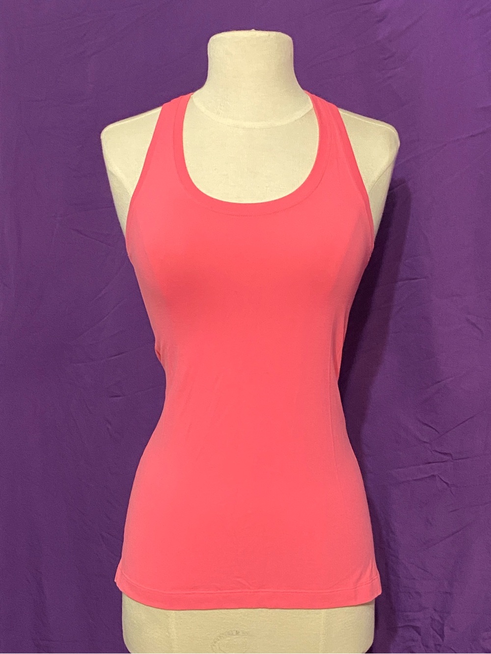 lululemon athletica Salmon Racerback Tank Top. Size 2 (XS).